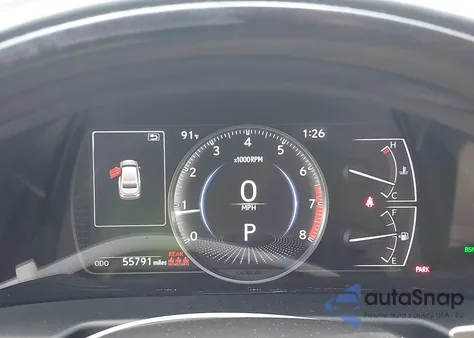 2021 Lexus Es 350 z USA, uszkodzony, nr VIN 58ADZ1B16MU102151